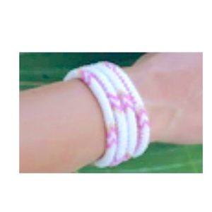 Sashka Co. Pretty In Pink Beaded Bracelet (1)